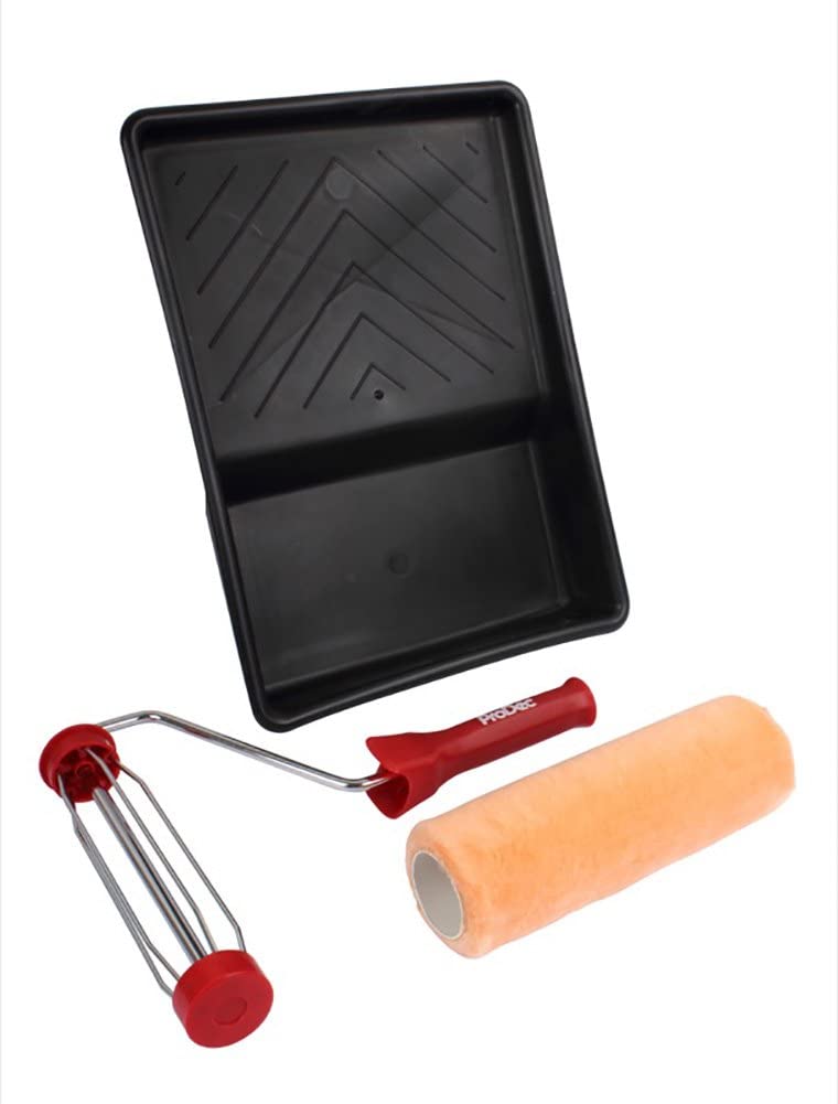 9" ProDec Sheepskin Paint Roller Set And Tray