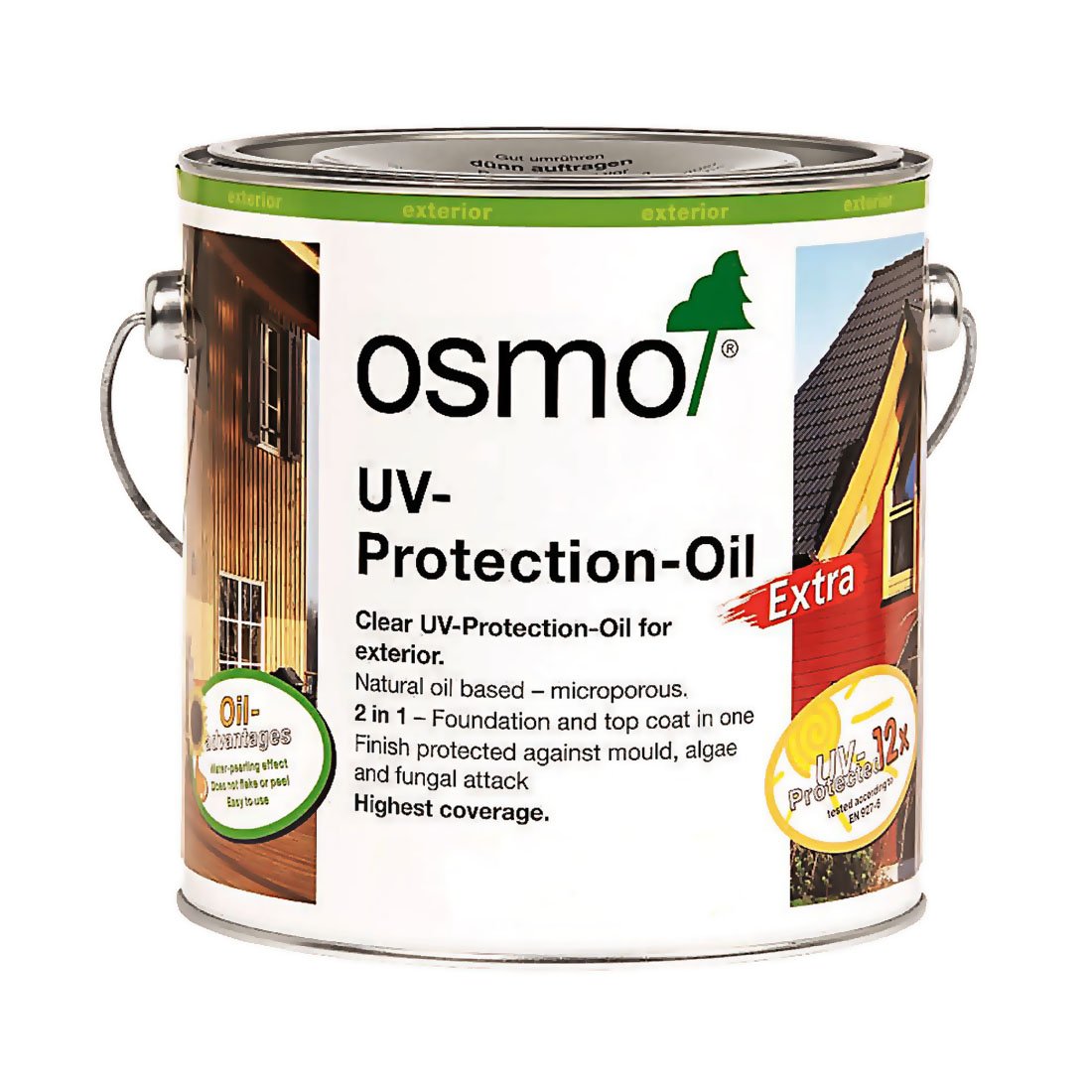 Osmo UV Protection Exterior Clear (All Finishes)