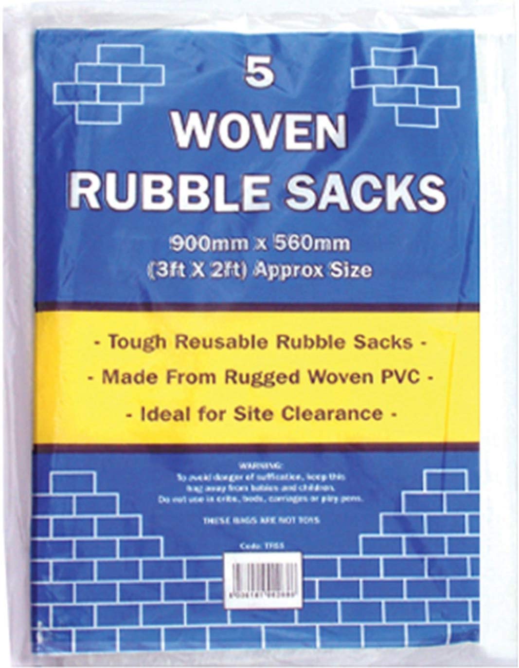 Woven Rubble Sacks (Pack of 5)