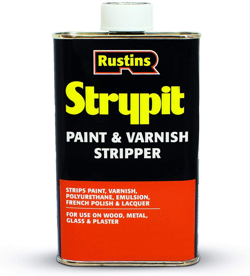 Rustins Strypit Paint & Varnish Stripper 250ml/500ml/1L/2L/4L