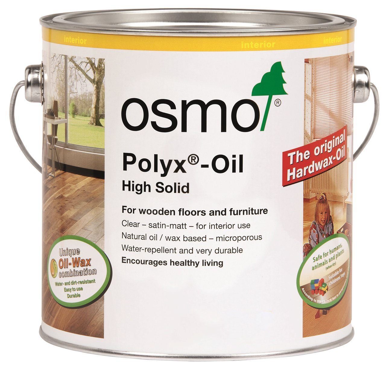 Osmo Polyx Oil (3062) Clear Matt 750ml/2.5L