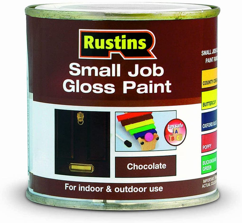 Rustins Quick Drying Small Job Gloss Chocolate 250ml