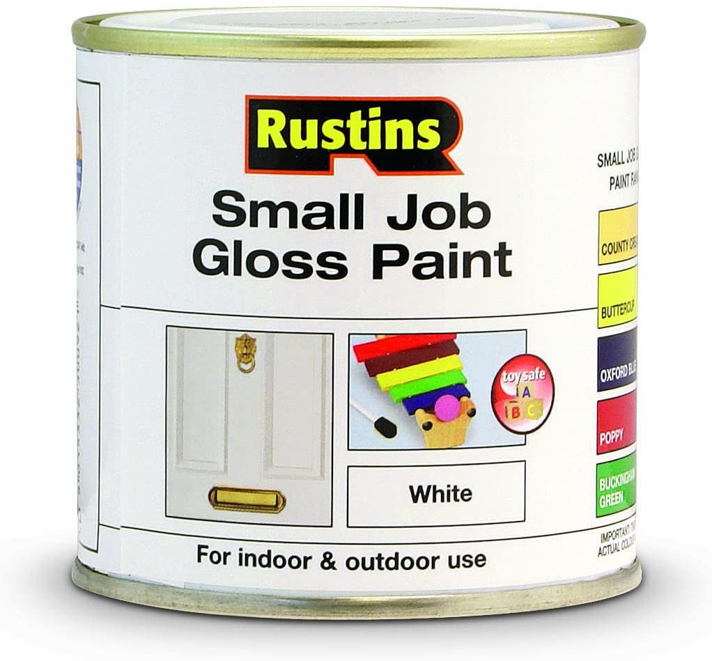 Rustins Quick Drying Small Job Gloss White 250ml