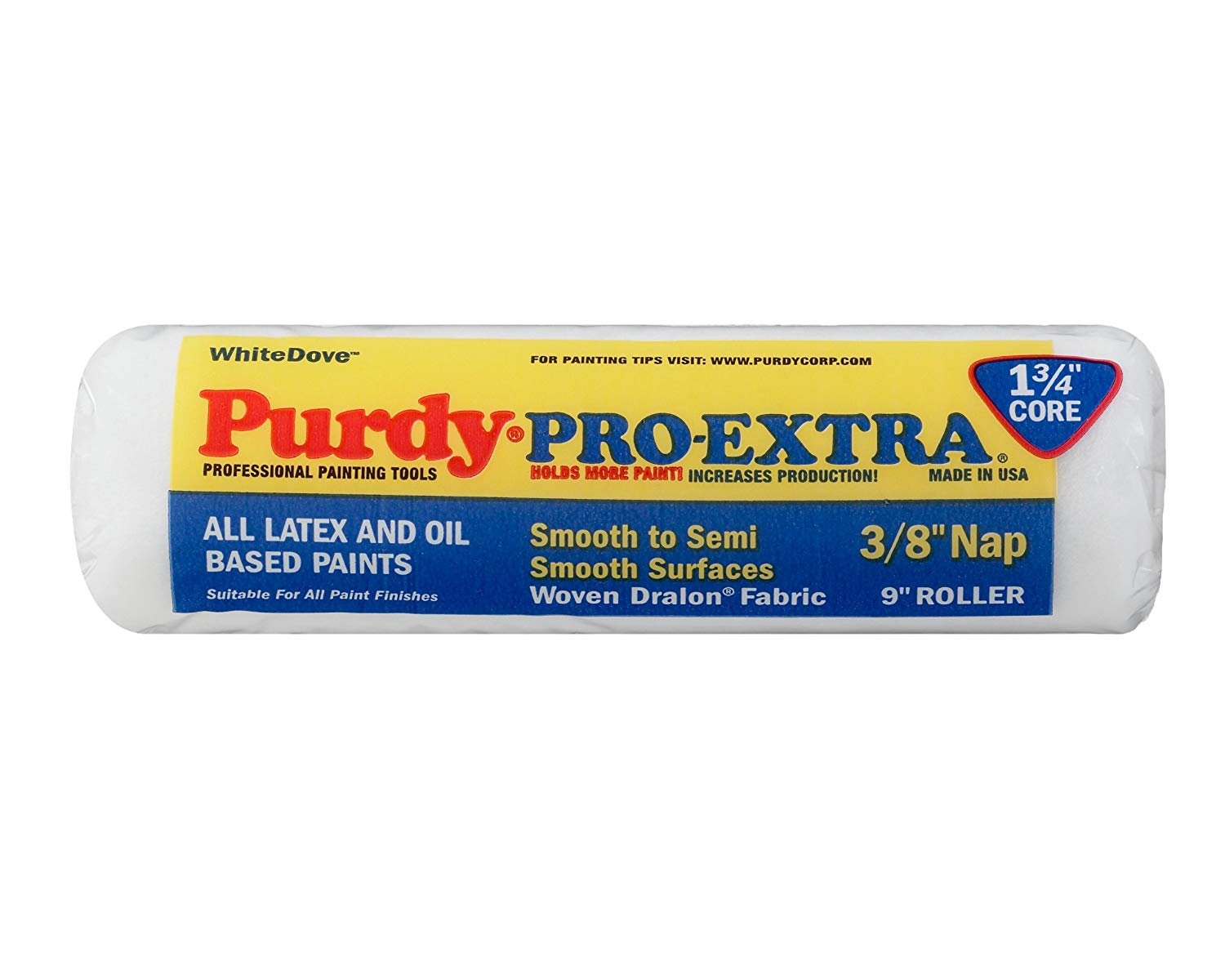 Purdy 9" Pro-Extra White Dove Cover 3/8" nap