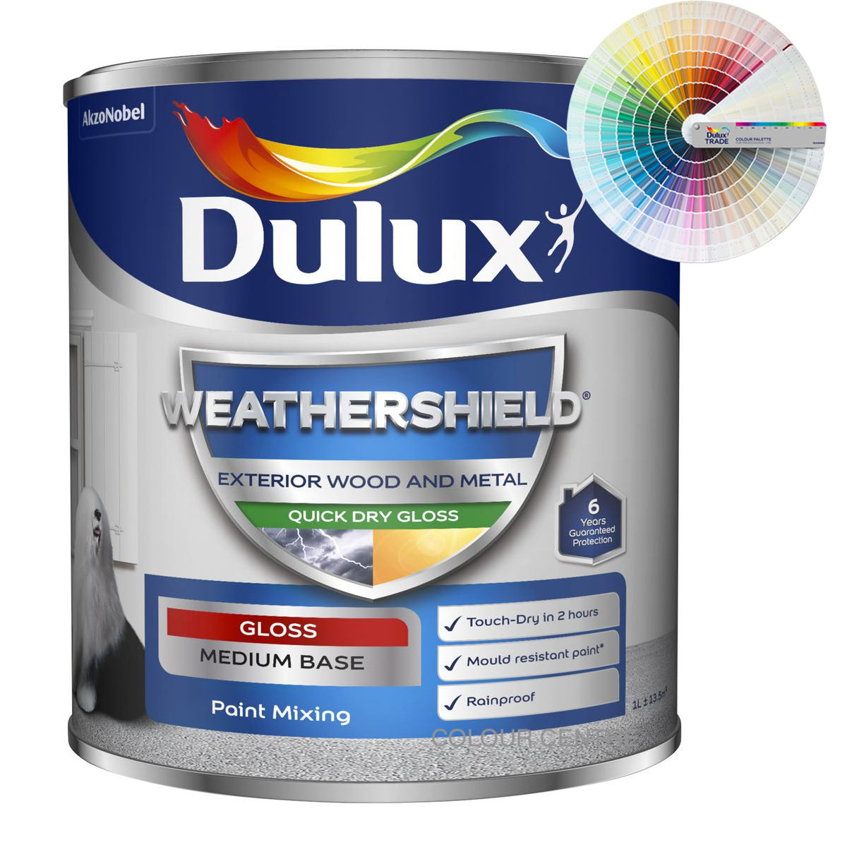 Dulux Retail Weathershield Exterior Gloss Tinted 1L