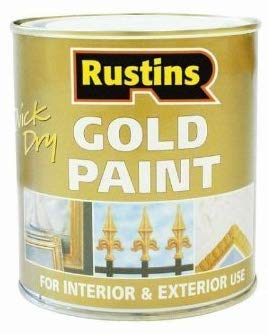 Rustins Quick Dry Gold Paint 250ml/500ml