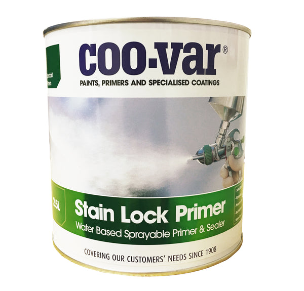 Coo-Var Stain Lock Sprayable Primer White