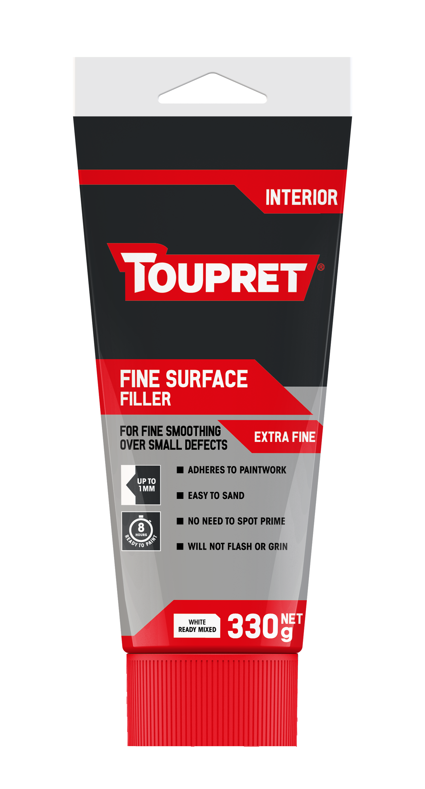Toupret Fine Surface Filler (Extra Fine, Ready Mixed) 330g