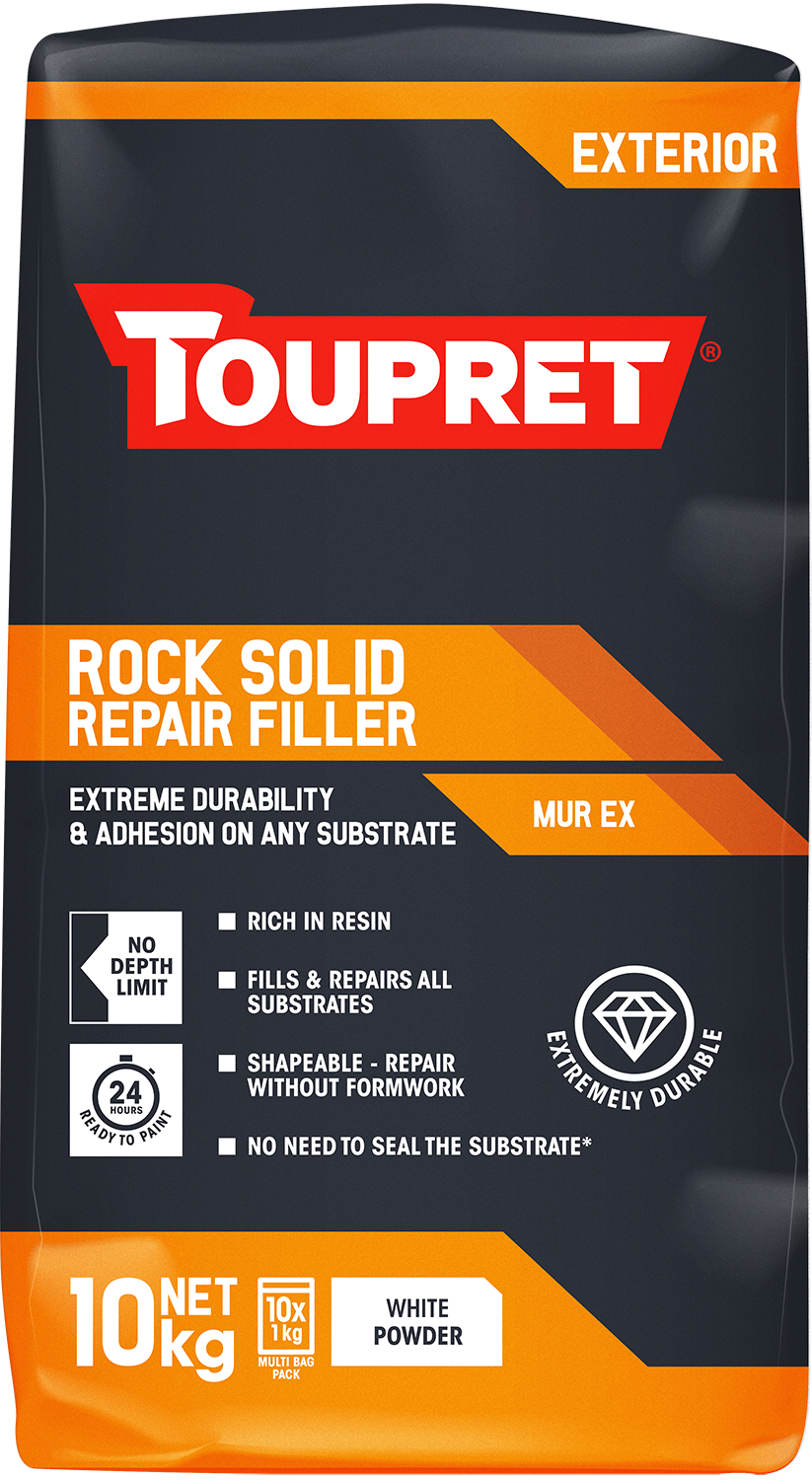 Toupret Rock Solid Repair Filler (Murex) 10kg