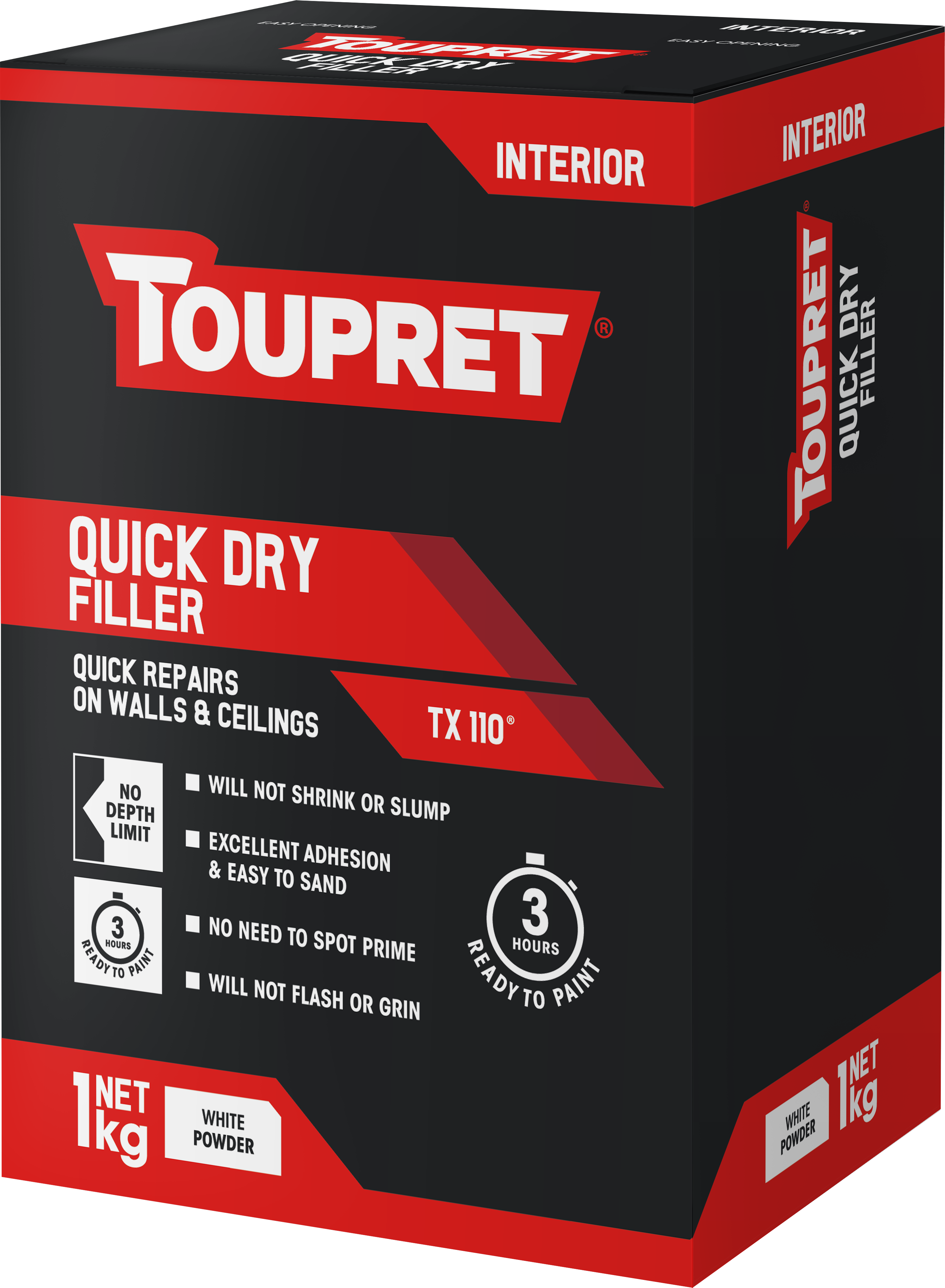Toupret Quick Dry Filler (TX 110) 1kg