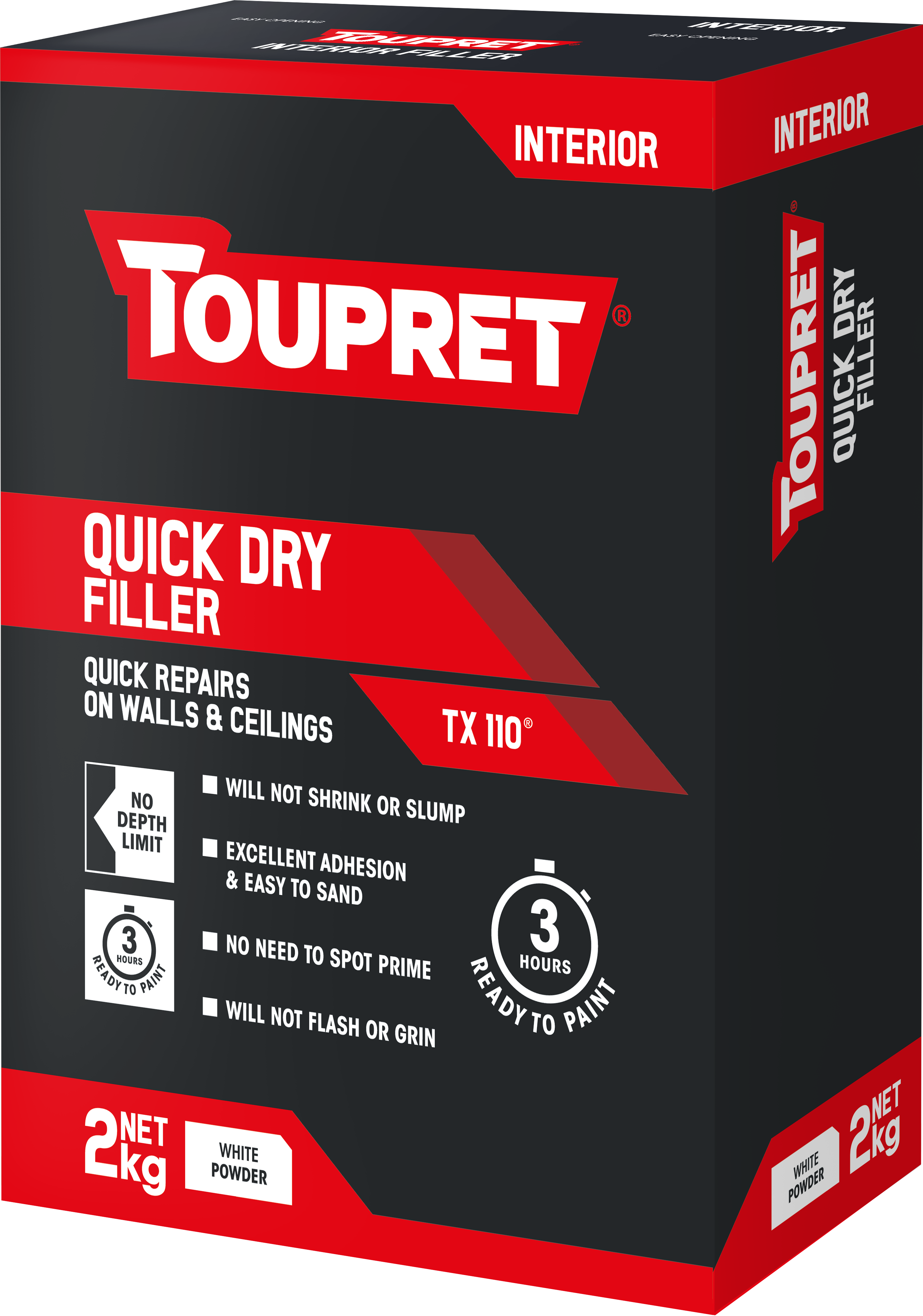 Toupret Quick Dry Filler (TX 110) 2kg