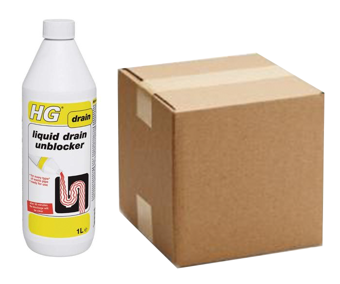 1L HG Liquid Drain Unblocker (Box of 6)
