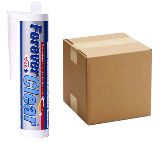 Everbuild Forever Clear Silicone 295ml (Box of 12)