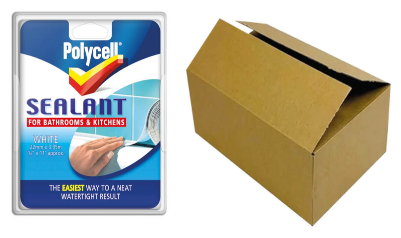 Polycell Bathroom & Kitchen Sealant Roll (Box Quantity)