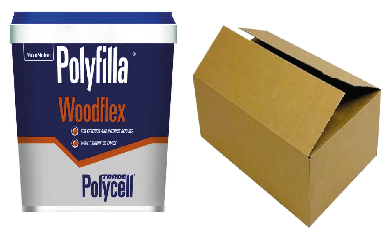 Polycell Trade Polyfilla Woodflex (Box Quantity)