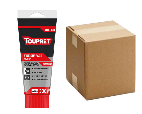 Toupret Fine Surface Filler (Extra Fine, Ready Mixed) 330g (Box of 12)