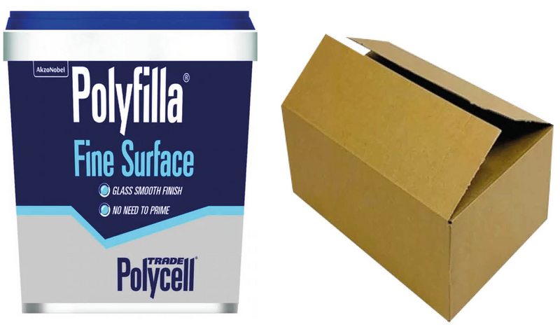 Polycell Trade Fine Surface Ready Mixed Filler (Box Quantity)