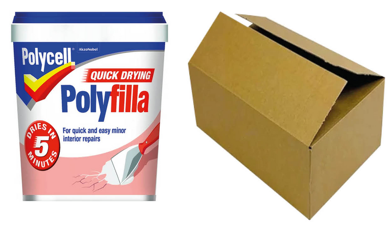 Polycell Quick Drying Polyfilla (Box Quantity)