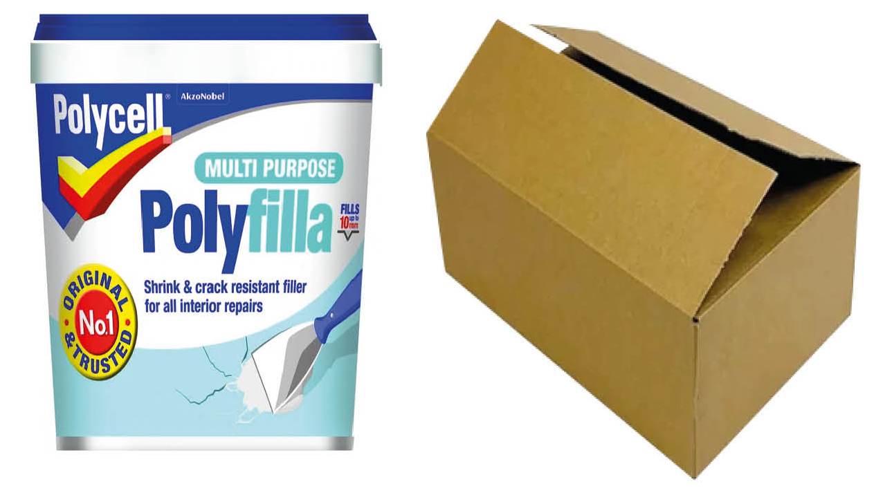Polycell Ready Mixed Multi-Purpose Polyfilla (Box Quantity)