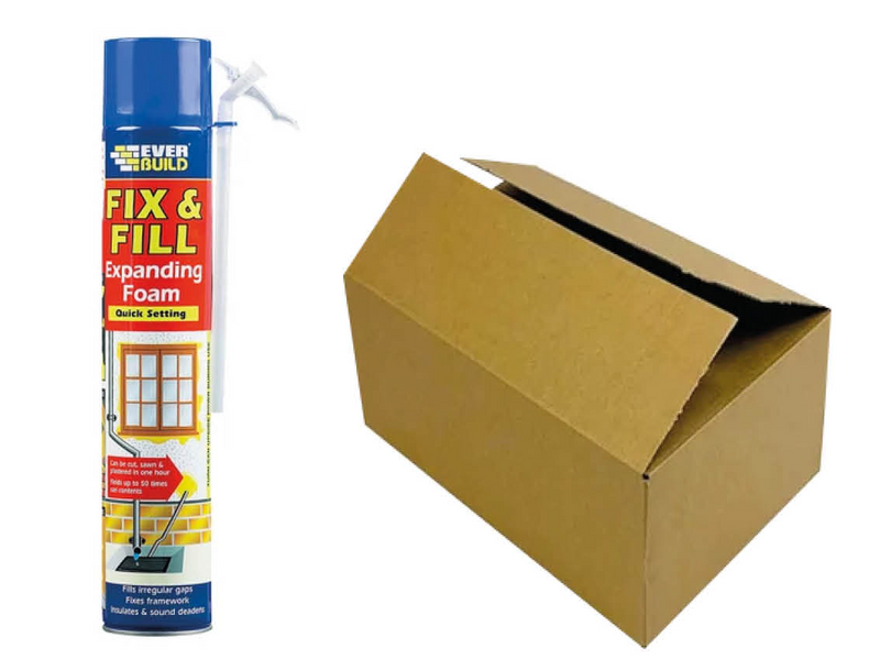 Everbuild Fill & Fix Expanding Foam 750ml (Box of 12)