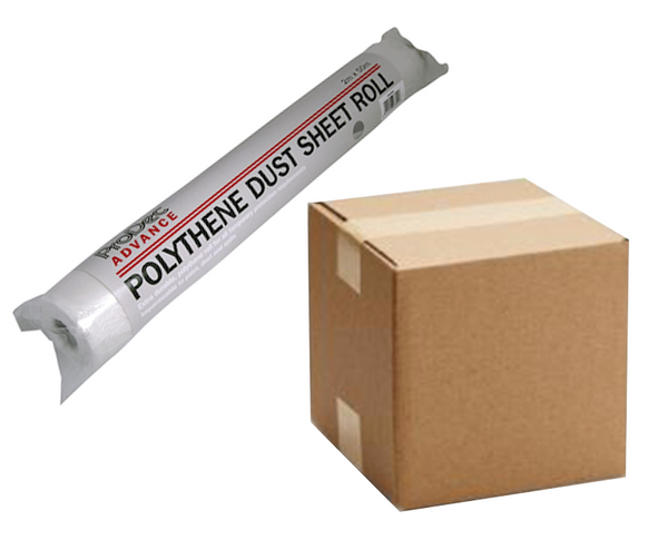 ProDec Advance Polythene Dust Sheet Roll 2m x 50m (Box of 10)