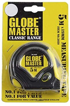 Globemaster Measuring Tape 10m x 25mm