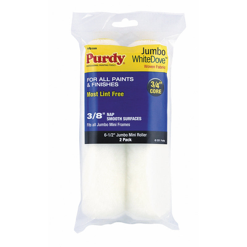 Purdy White Dove Jumbo Sleeve 6.5" X 3/8" 2PK