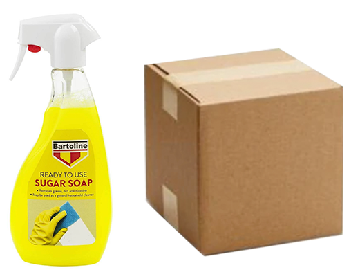 Bartoline Sugar Soap Spray 500ml (Box of 6)