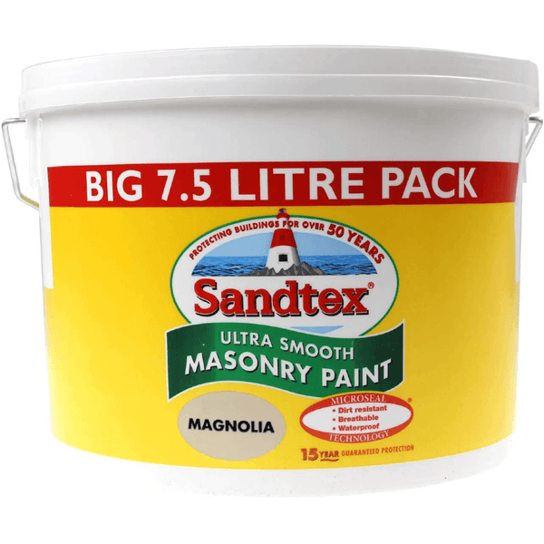Sandtex Ultra Smooth Masonry Magnolia 7.5L