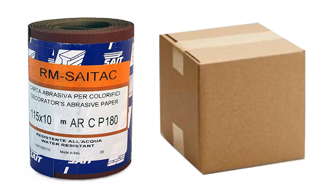 SAITAC-RM Saitac 115mm x 5m Abrasive Rolls (Box of 10)